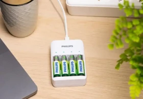 Punjač za baterije Philips AA/AAA na USB 4 porta