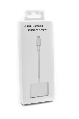 Adapter konverter Lighting - HDMI /TipC L2H-130 Kettz