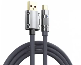 Kabl USB  Remax Wefon 66W TIP C RC-C052 1m Crni