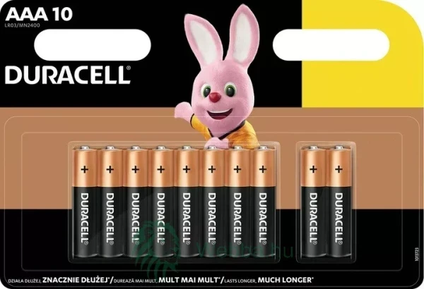 Baterija Duracell Basic AAA 1/10 slika 1