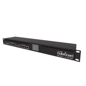 MikroTik RouterBoard RB3011UiAS-RM sa 11 LAN/WAN (10xGigabit+1SFP)