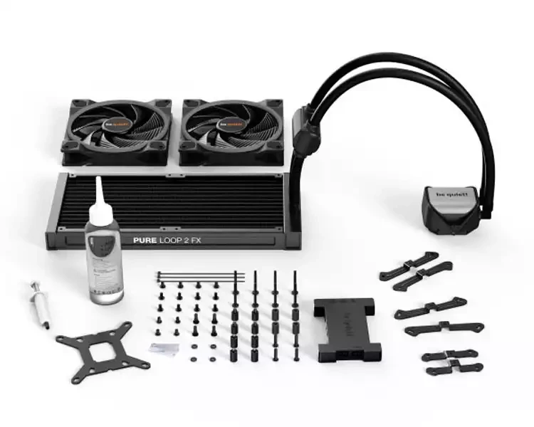 CPU Cooler Be quiet RGB Pure Loop  2 FX 280mm BW014 (AM4,AM5,1700,1200,2066,1150,1151,1155,2011) slika 1