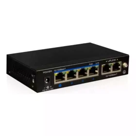 Svič 10/100 4-port PoE UTEPO UTP3-SW04-TP60 + 2x Uplink