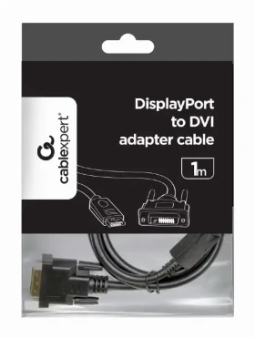 Kabl Displayport -DVI 24+1 1m Gembird CC-DPM-DVIM-1M
