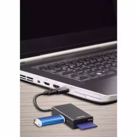 USB HUB 2.0 OTG Hama Micro USB+adapter USB A Čitač kartica za telefon/tab/PC