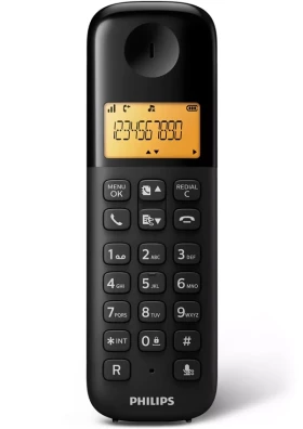Bežični telefon Philips DB1601B/53 crni
