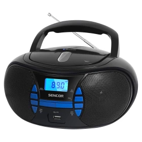 Radio CD Playe SENCOR SPT 2700 BK S CD/MP3/USB/BT