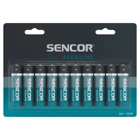 Baterija Sencor LR06 AA 10BP Alkalna 1/10