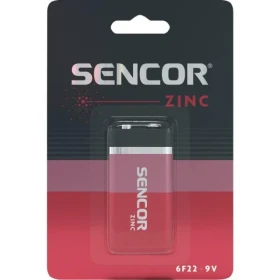Baterija Sencor 6F22 9V Cink Karbon