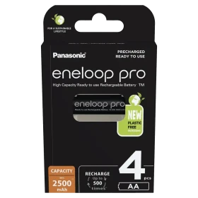Baterija Panasonic Eneloop Pro BK-3HCDE/4BE AA (pak 4 kom), punjiva