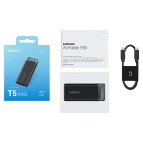 Eksterni SSD 2TB T5 Samsung MU-PH2T0S/EU Black