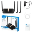 Wireless ruter Cudy LT500D 4G LTE AC1200 CPE 4+5Ghz, 1W/4Lan 10/100/ 4xAnt mini 1