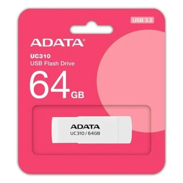 USB Flash 64 GB AData 3.2 UC310-64G-RWH beli slika 1