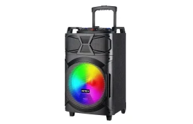 Karaoka zvučnik Intex T-350 TUFB (Dual) v5.1 Trolley FM/Aux/HDMI/USB/BT 5.1/2 x mic/ Daljinski  60W