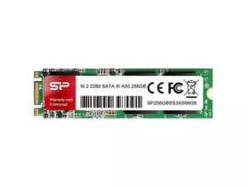 SSD M.2 Silicon Power 256GB SATA III A55 SP256GBSS3A55M28 560MB/s 530MB/s