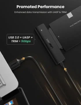 Adapter konverter USB 3.0-Sata 2.5 Ugreen CM321