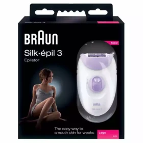 Epilator Braun 3170 Purple 20 pinceta/mazažer