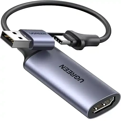 Adapter konverter USB A/TipC -HDMI Kartica za video snimanje Ugreen slika 1