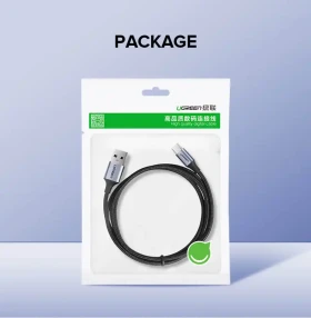 Kabl Ugreen US288 USB-A 2.0 na USB tip C Alu. 1m