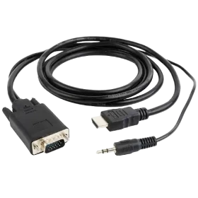 Kabl HDMI-VGA+Audio Gembird A-HDMI-VGA-03-6 1.8m
