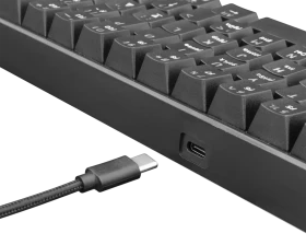 Tastatura White Shark GK 2022 SHINOBI BLACK mehanička US/ Blue Switch