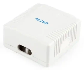 NCAC-2F5E-01 Gembird CAT5E FTP kutija za površinsku montažu sa 2 porta za RJ45