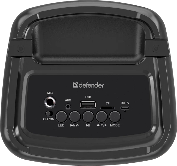Karaoke sistem Defender Concerto LED backlight/ BT 5.3/FM/MP3/USB/microSD/Mikrofon 20W TWS slika 1