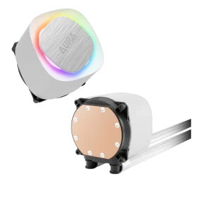 CPU vodeno hlađenje ARGB Gamdias Aura GL240 V2 belo