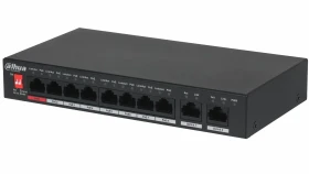PoE Svič za video nadzor Dahua PFS3010-8ET-96-V2 8port