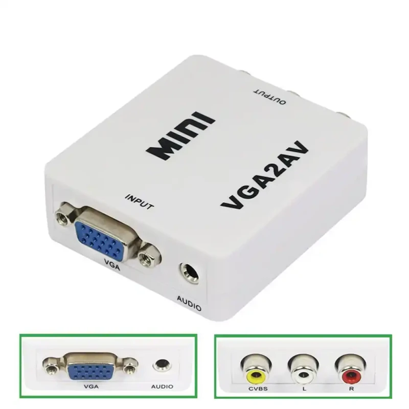 Adapter konverter VGA-RCA Audio/Video MVA-1 slika 1