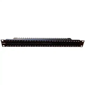 Patch panel 19/1U sa 16 RJ-45 STP kat. 6A Fully Shielded, Krone LSA reglete, držač kablova sa zadnj