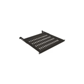 Polica fiksna 800mm rack kačenje na 4 tačke/podesivi zadnji držači Mirsan 19/1U crna MR.SBR80.01_YK