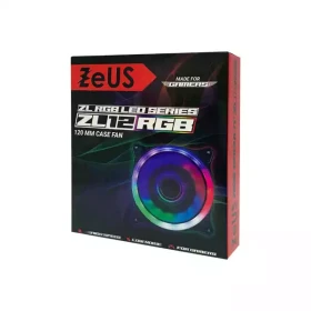 Case Cooler 120x120 ZEUS   Single Ring RGB