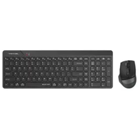 Bežična tastaura + miš A4 Tech FG2400 Air2 Fstyler YU Crna