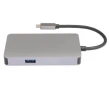 Adapter konverter USB Tip C 3.1 - HDMI/VGA/2xUSB 3.0/RJ45/Tip C E-green mini 1