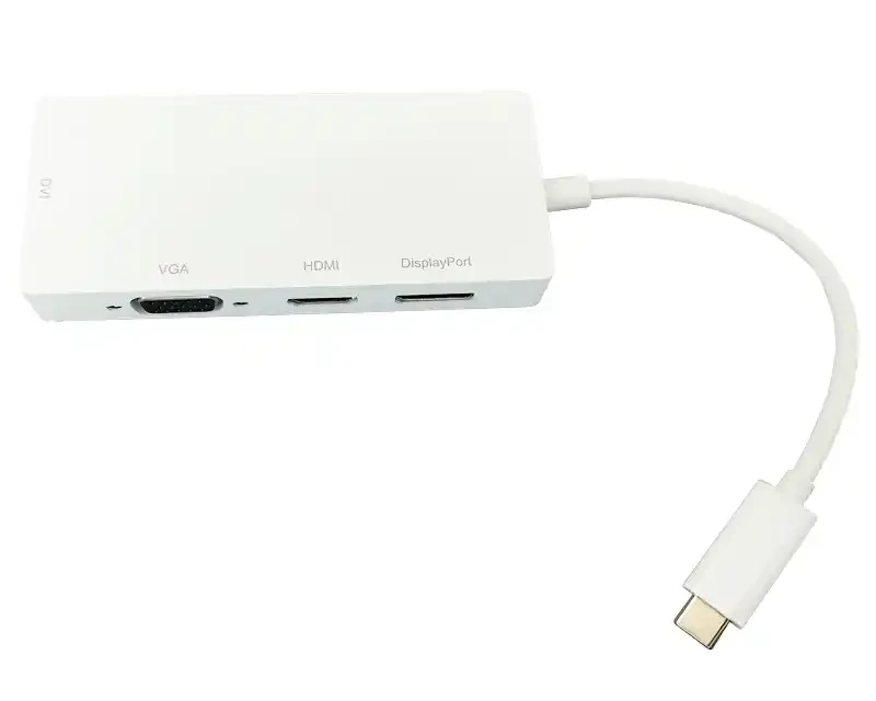 Adapter koverter USB Tip C 3.2 - Displayport/HDMI/VGA E-Green slika 1