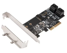 Kartica PCI-e 5 x Sata kontroler Sata III JMB585 E-Green