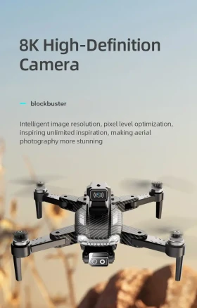Dron 3388-5 8K/50x Zoom/360° Surround Mode/Follow Mode