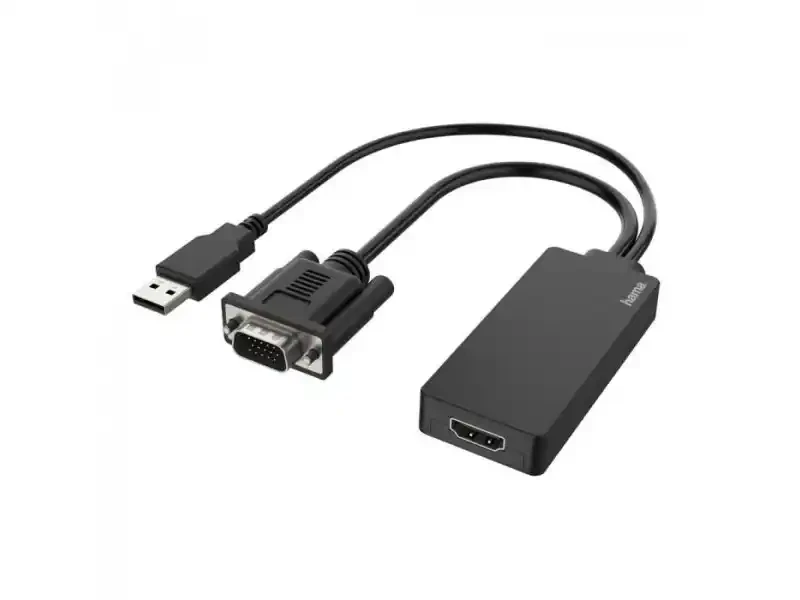 Adapter konverter VGA-USB - HDMI Hama 200342 M/|Ž slika 1