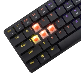 Mehanička tastatura White Shark Nagamaki GK 006112 Crna/Low Profile/Red switches/RGB