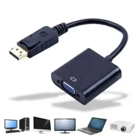 Adapter konverter Displayport - VGA M/F Kettz KT-DP2VG