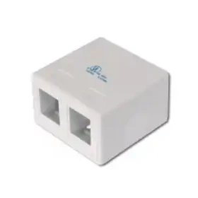Modul nazidne utičnice prazne 2xRJ45 AT-AG-302A-WH