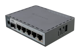 MikroTik E60iUGS hEX S ruter sa 5 x GB LAN/1 x WAN/2.5GbE SFP + USB3.0