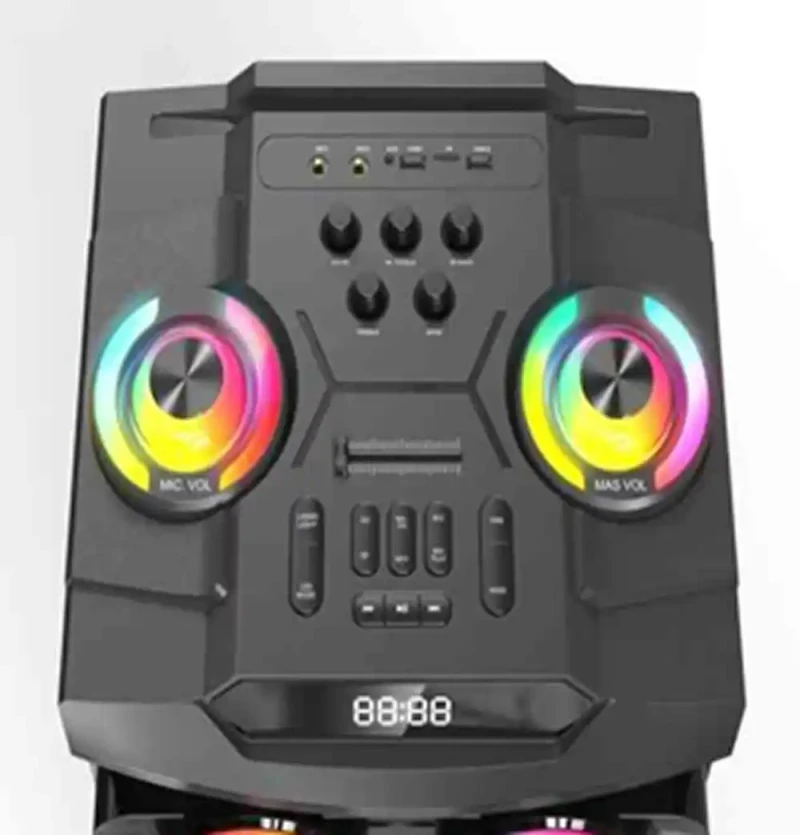 Partybox zvučnik Intex Boombox DR-1230/100W/2xmic slika 1