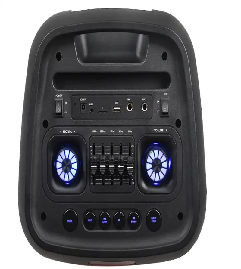 Partybox zvučnik Intex Boombox DR-1250/60W/2xmic/baterija: 4500MHA slika 1