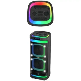 Partybox zvučnik Lexa LX-701 Tornado/2 x bežična/1 x žičani/BT/USB/Micro SD 1100W