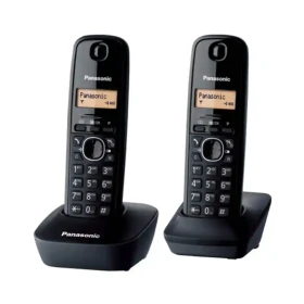Bežični telefon Panasonic KX-TG 1612 FXH Crni - duo