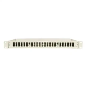 Fiber optički patch panel 19/1U sa 24 duplex slotova SC duplex/LC quad adapter,do 48 SC i/ili 96 LC