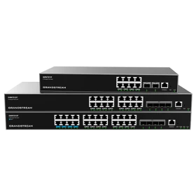 10/100/1000 16 PoE port Svič Grandstream GWN7812P L3 PoE upravljivi/1U/16xGE PoE+ (240W)+4x10G SFP+