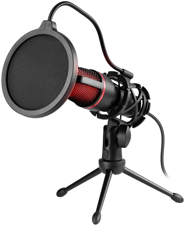 Gaming stream mikrofon Defender Forte GMC 300 3.5mm 1.5m kabl ljubicasti slika 1